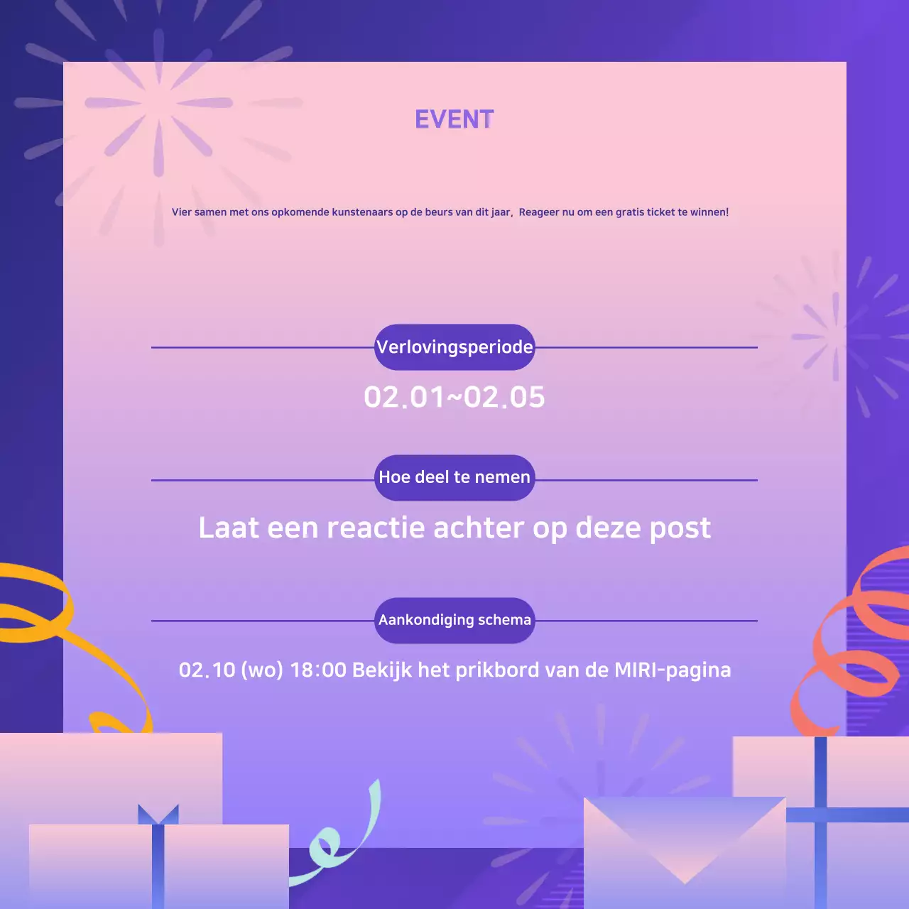 Bora Moderne Evenementen