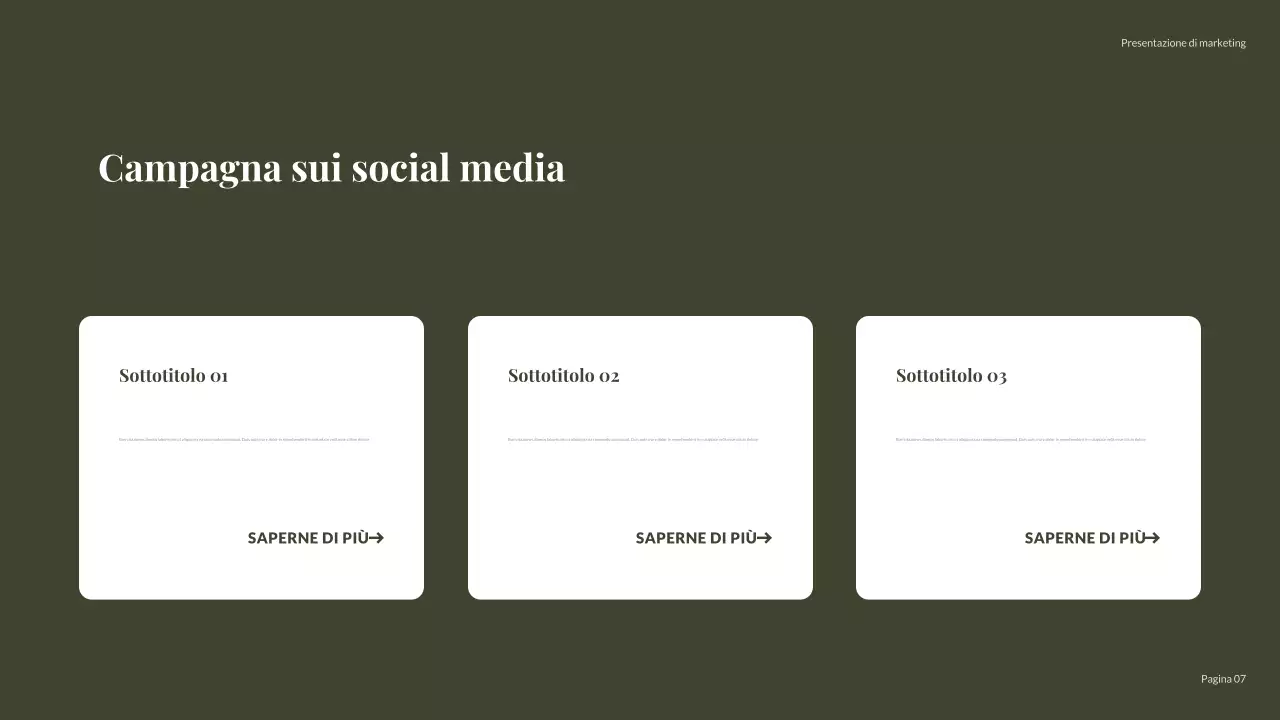 rapporto sui social media verdi e moderni