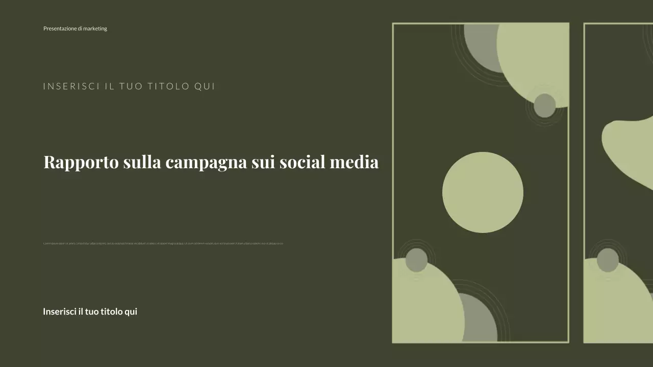 rapporto sui social media verdi e moderni