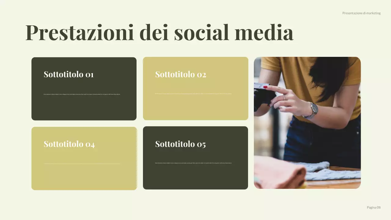 rapporto sui social media verdi e moderni