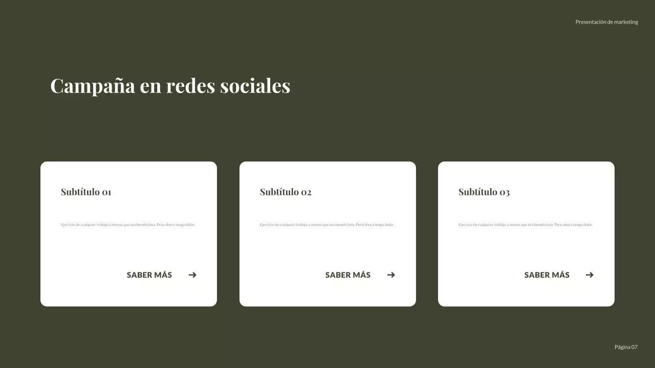 informe sobre las redes sociales de green modern