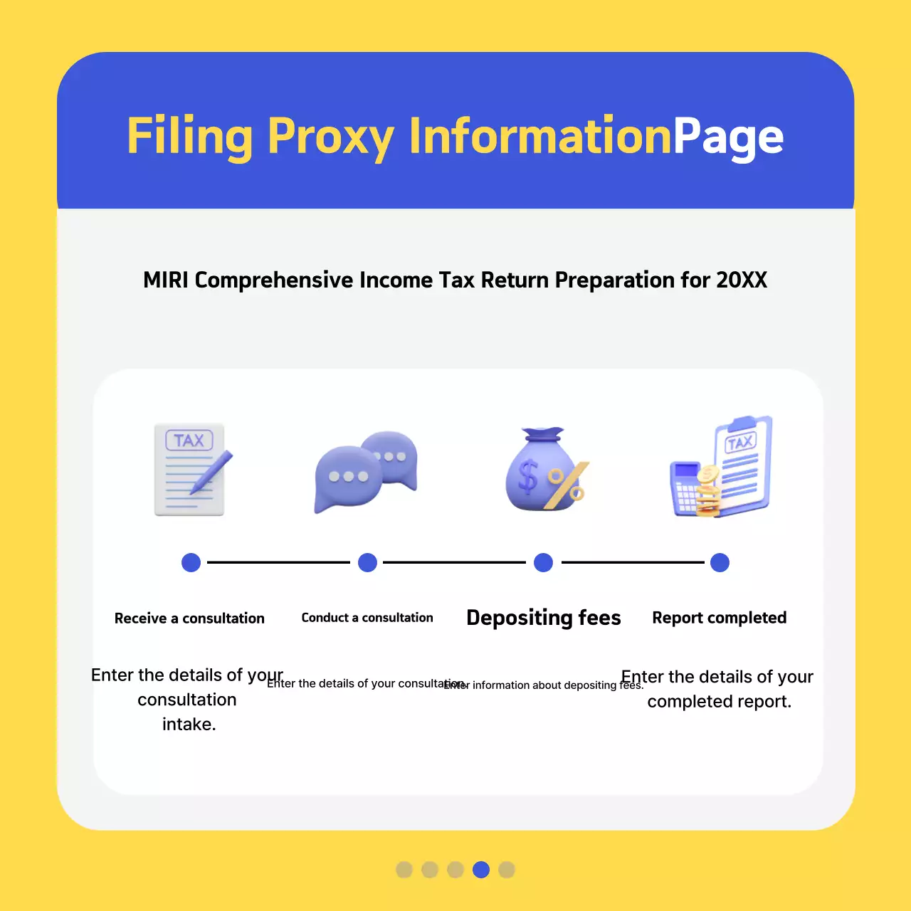 Promover a informação fiscal moderna e amarela
