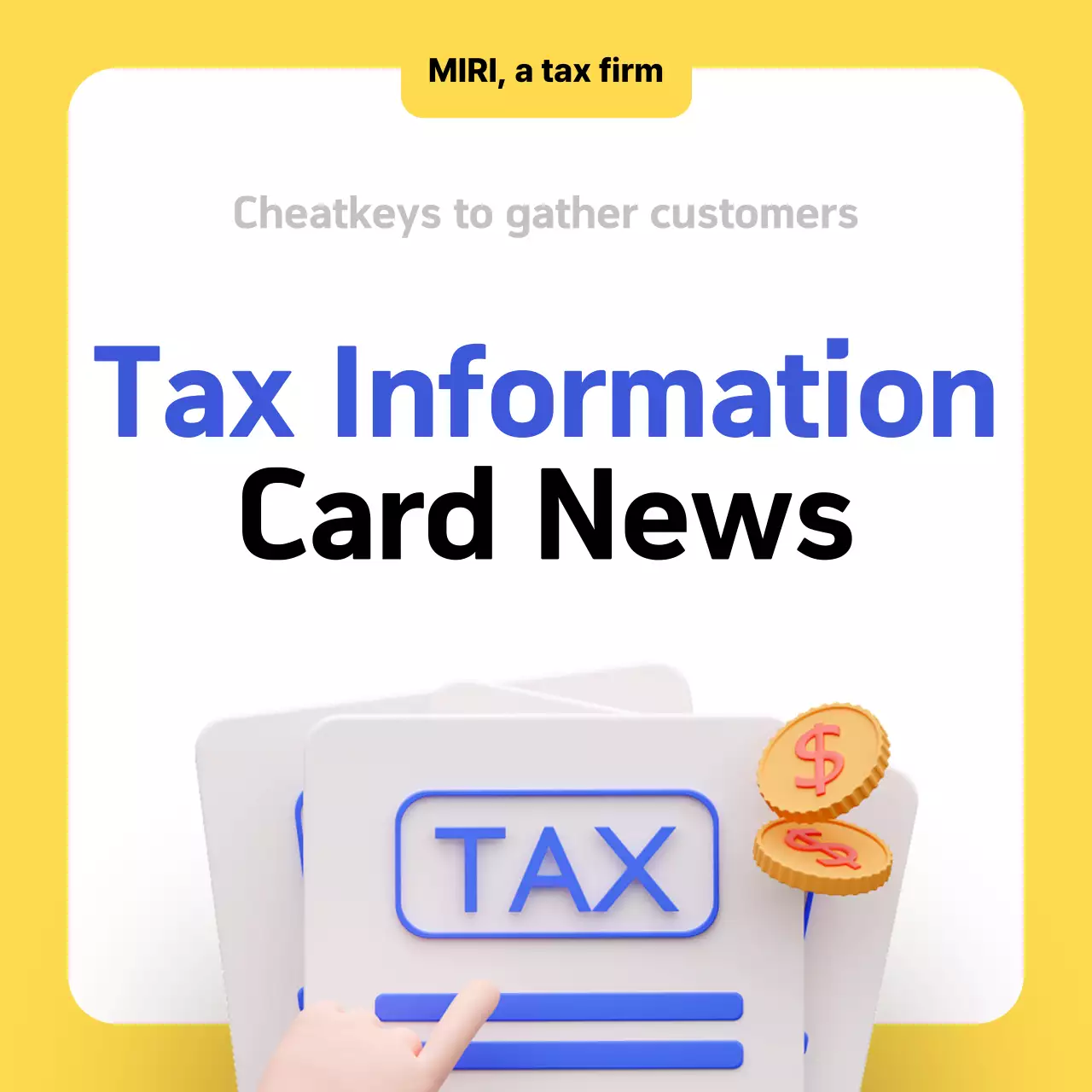 Promover a informação fiscal moderna e amarela