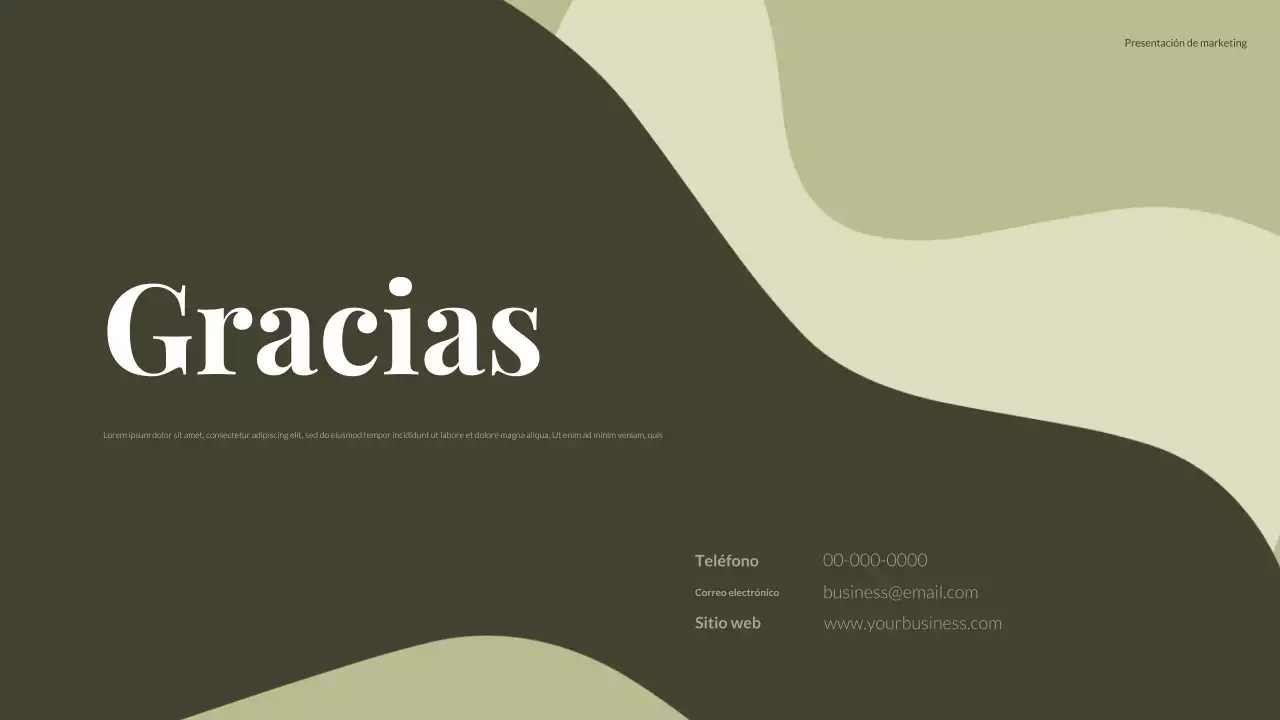 informe sobre las redes sociales de green modern