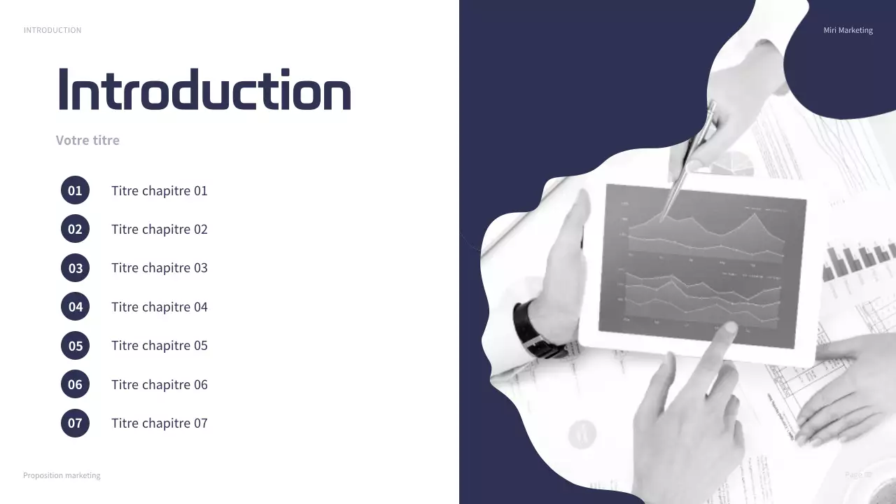 présentation du marketing moderne de la marine