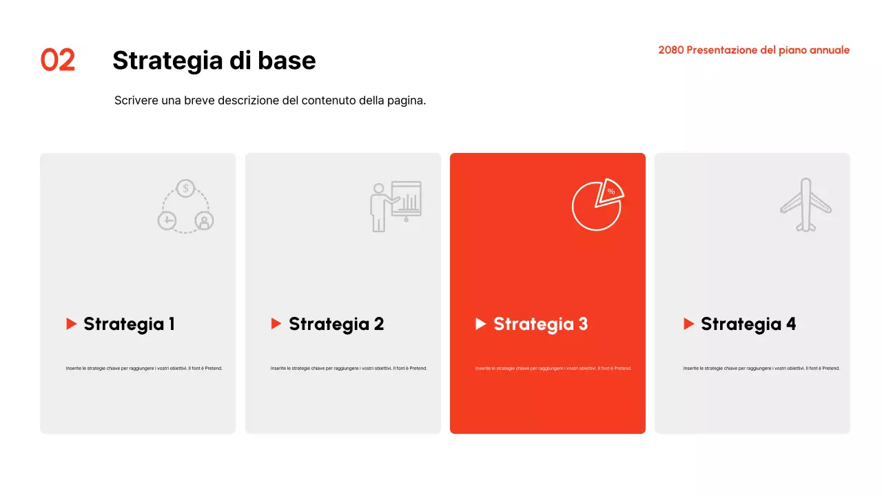 Presentazione del Piano annuale Red Modern