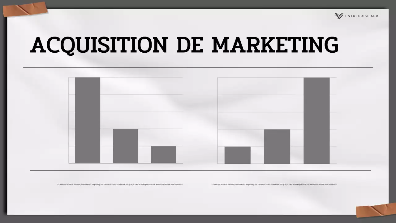 rapport sur le marketing moderne noir