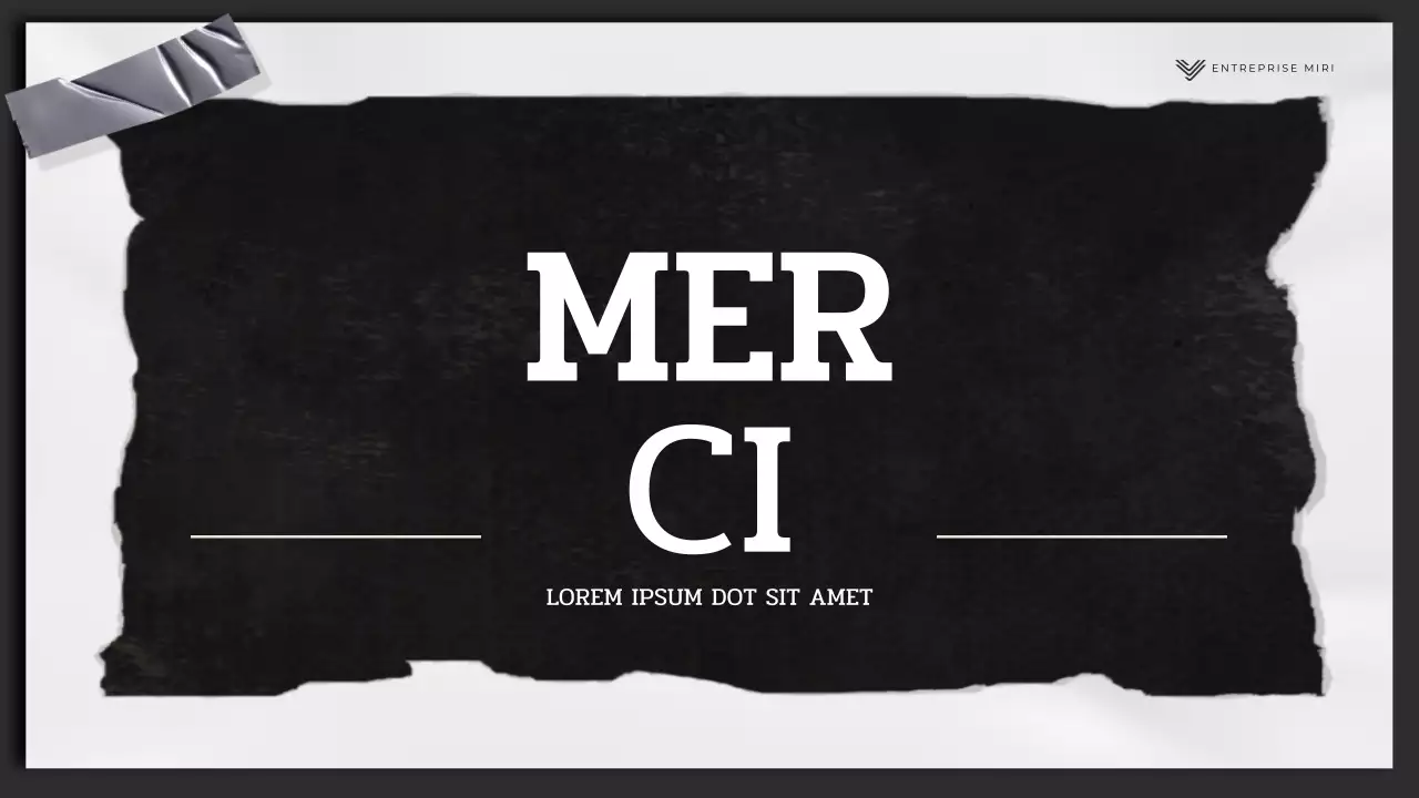 rapport sur le marketing moderne noir