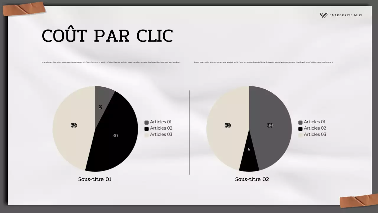 rapport sur le marketing moderne noir