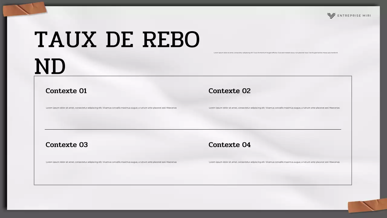 rapport sur le marketing moderne noir