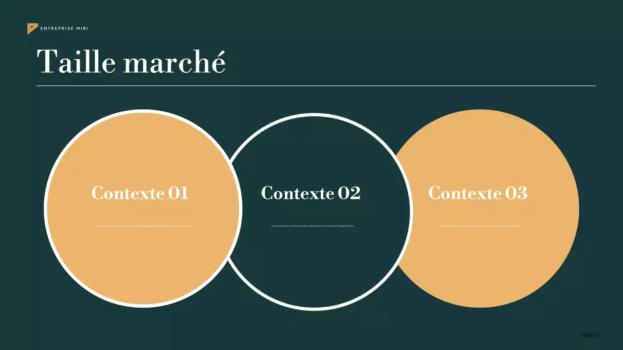 plan de marketing géométrique sarcelle