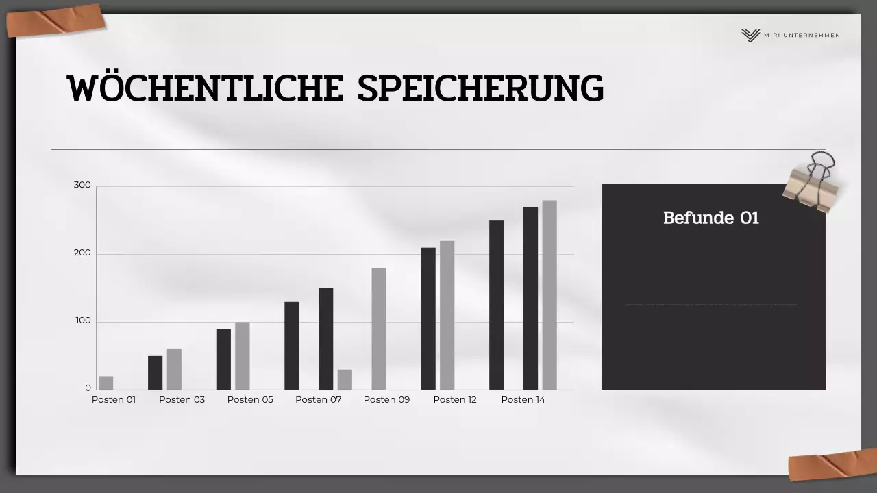 black modern marketing report