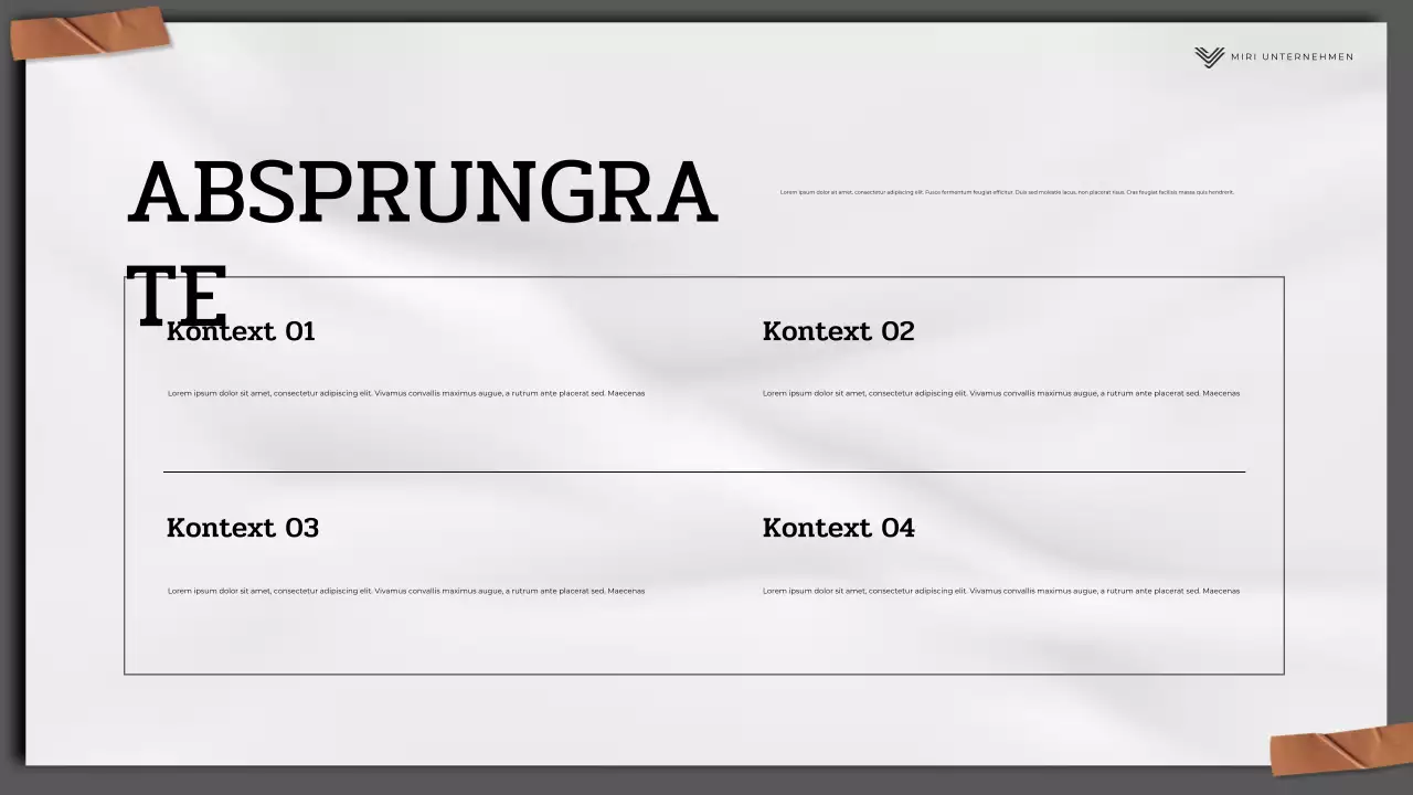 black modern marketing report