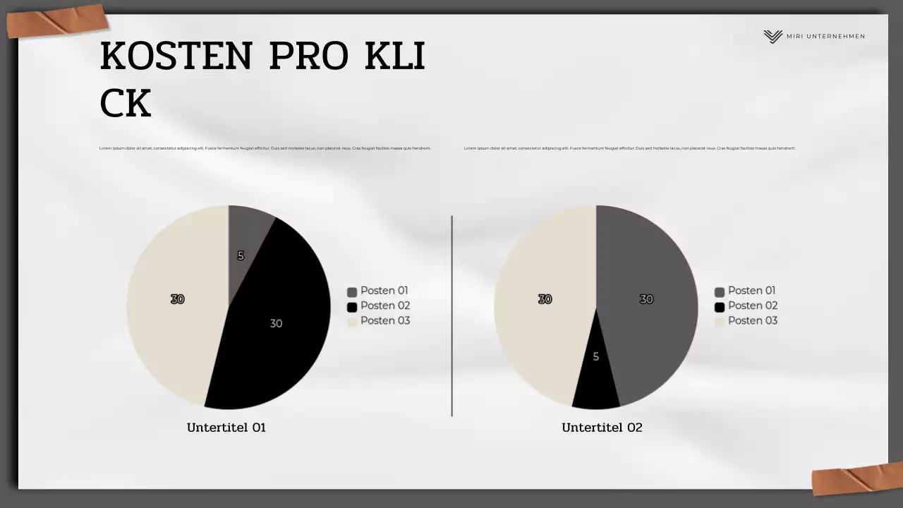 black modern marketing report
