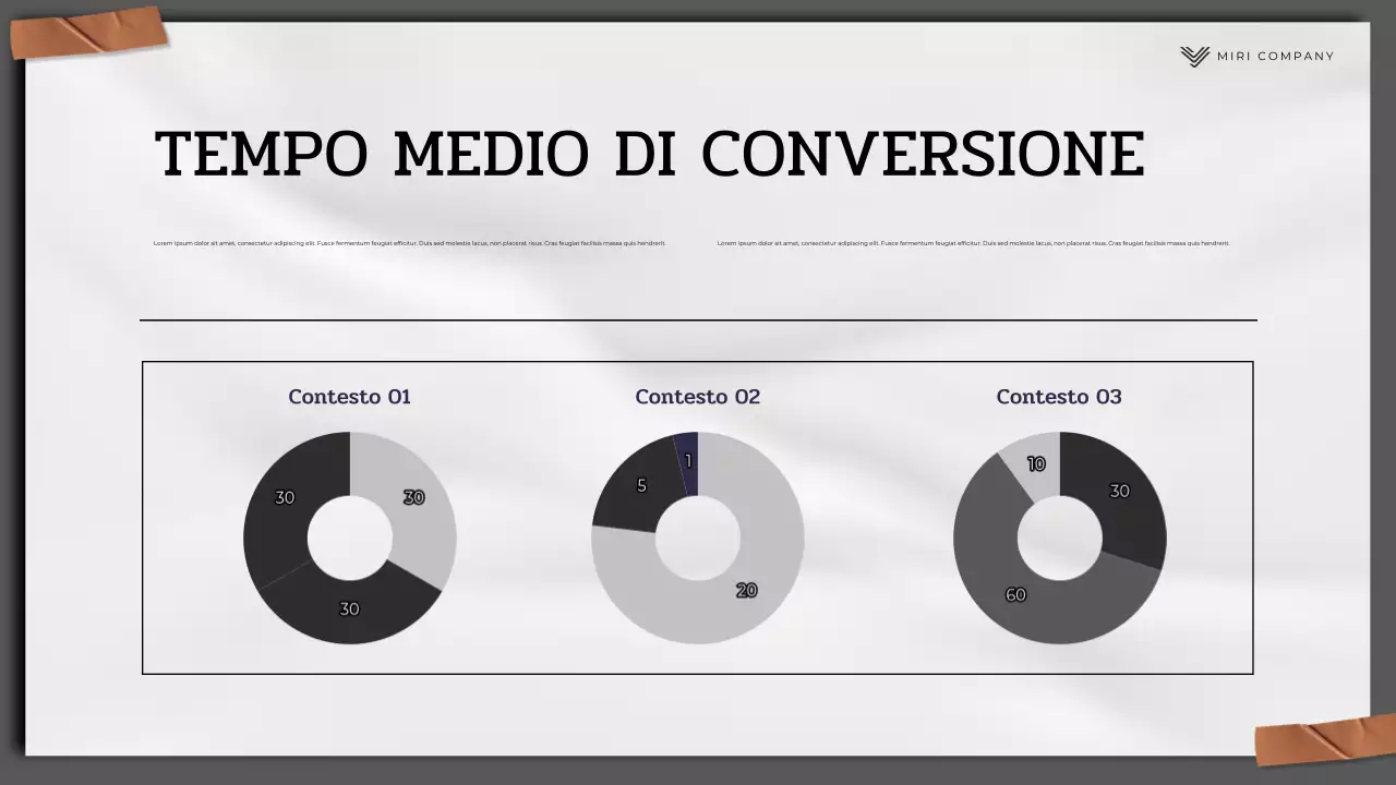 relazione sul marketing moderno nero