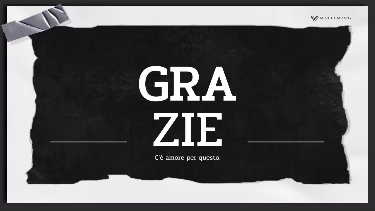 relazione sul marketing moderno nero