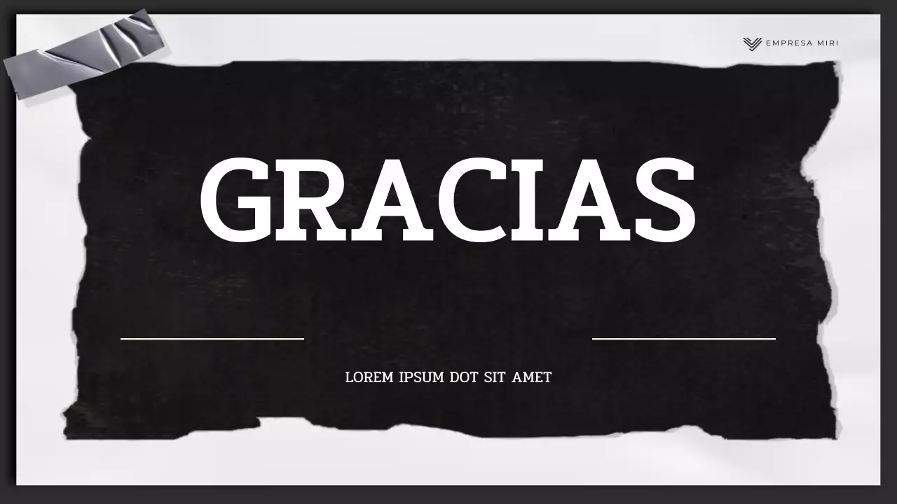 black modern marketing report