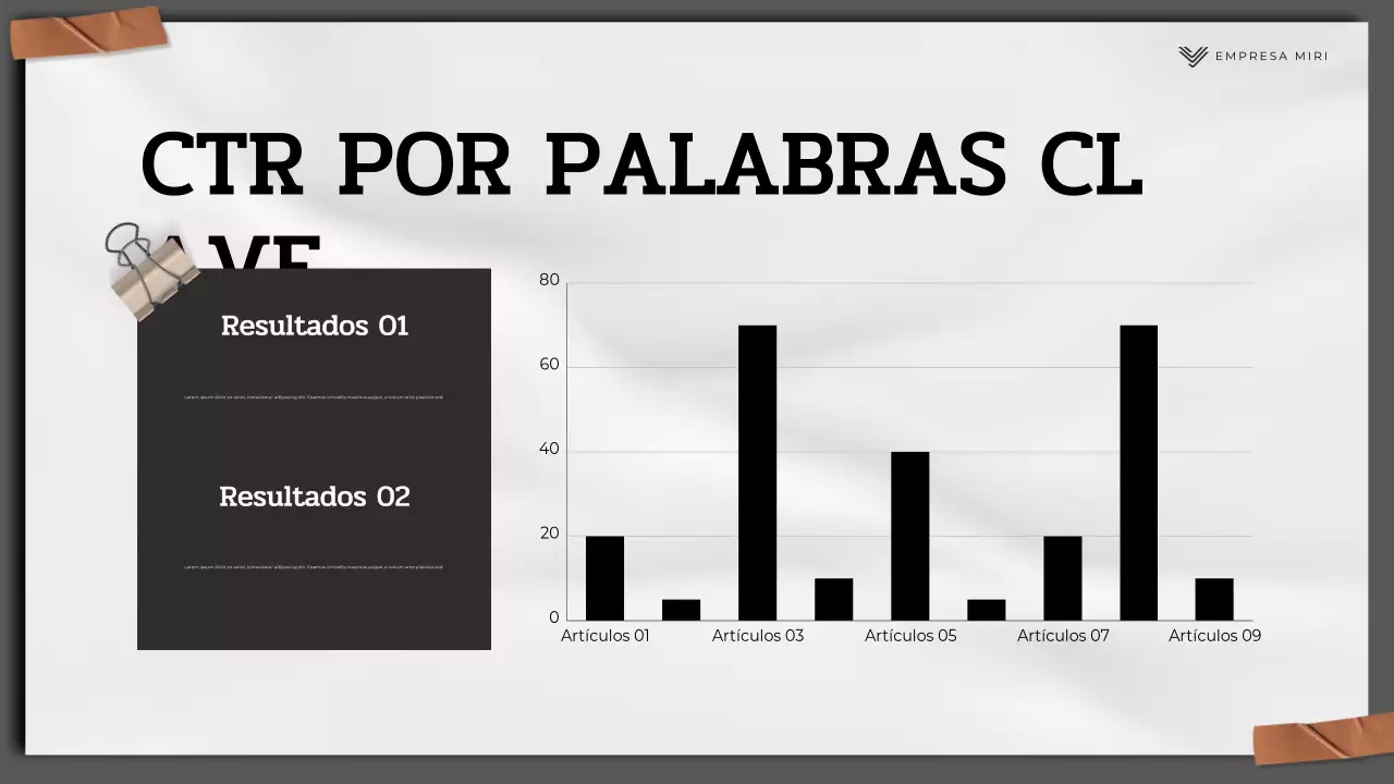 black modern marketing report