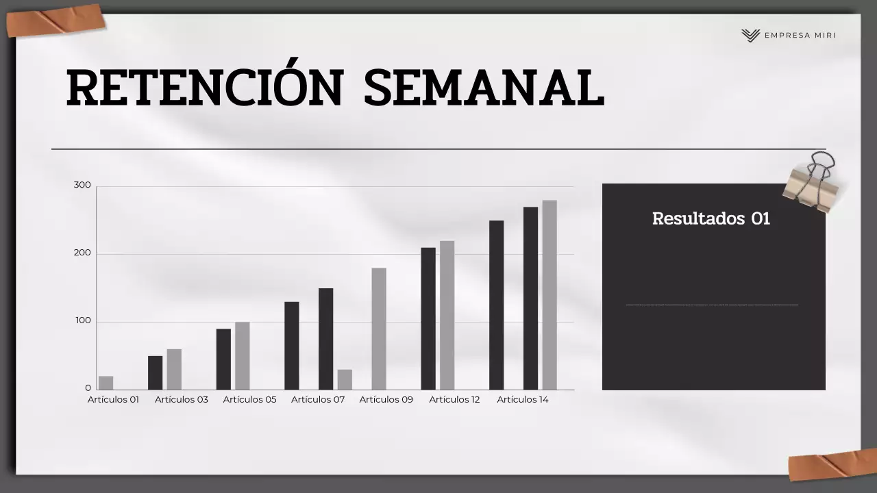black modern marketing report