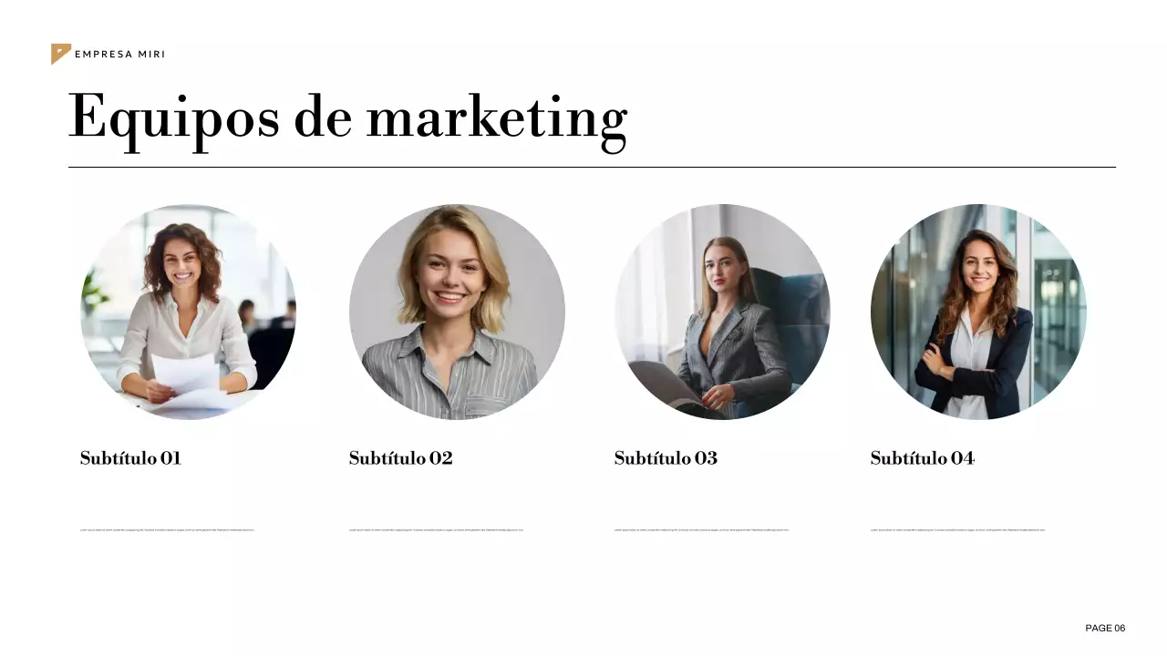 plan de marketing teal geometric