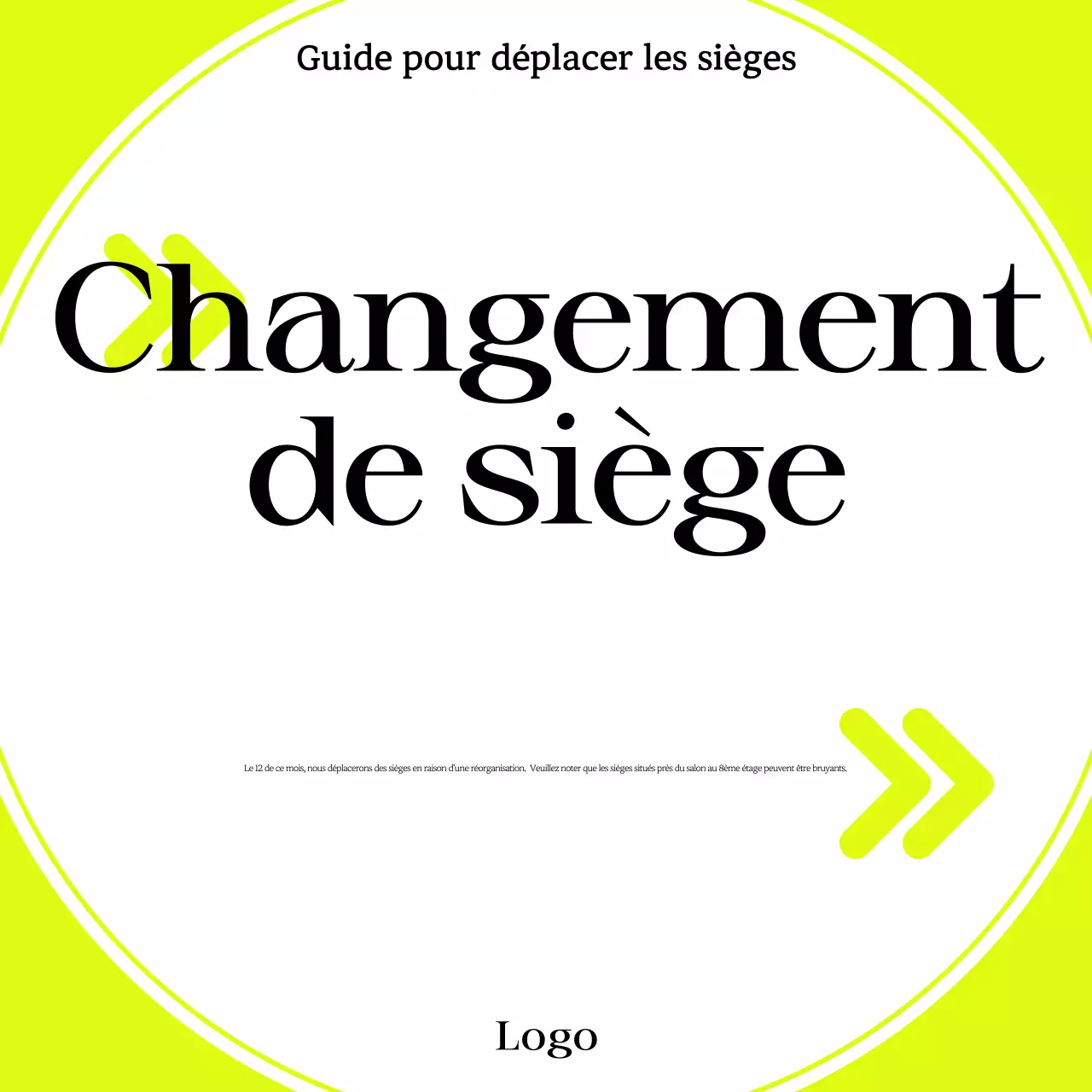 Annonces modernes en néon