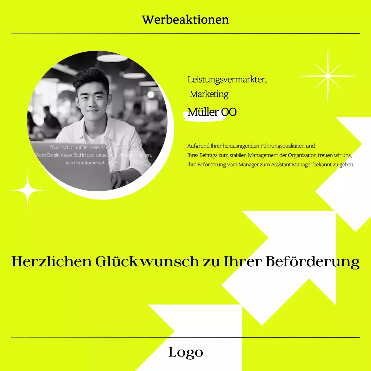 Neon Modern Ankündigungen