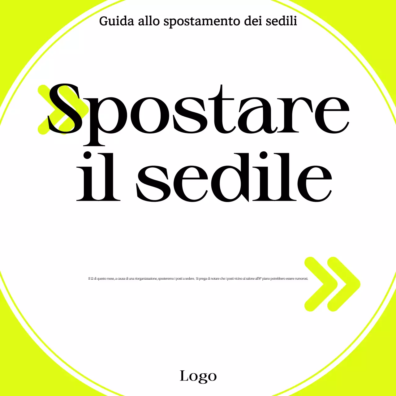 Annunci moderni al neon