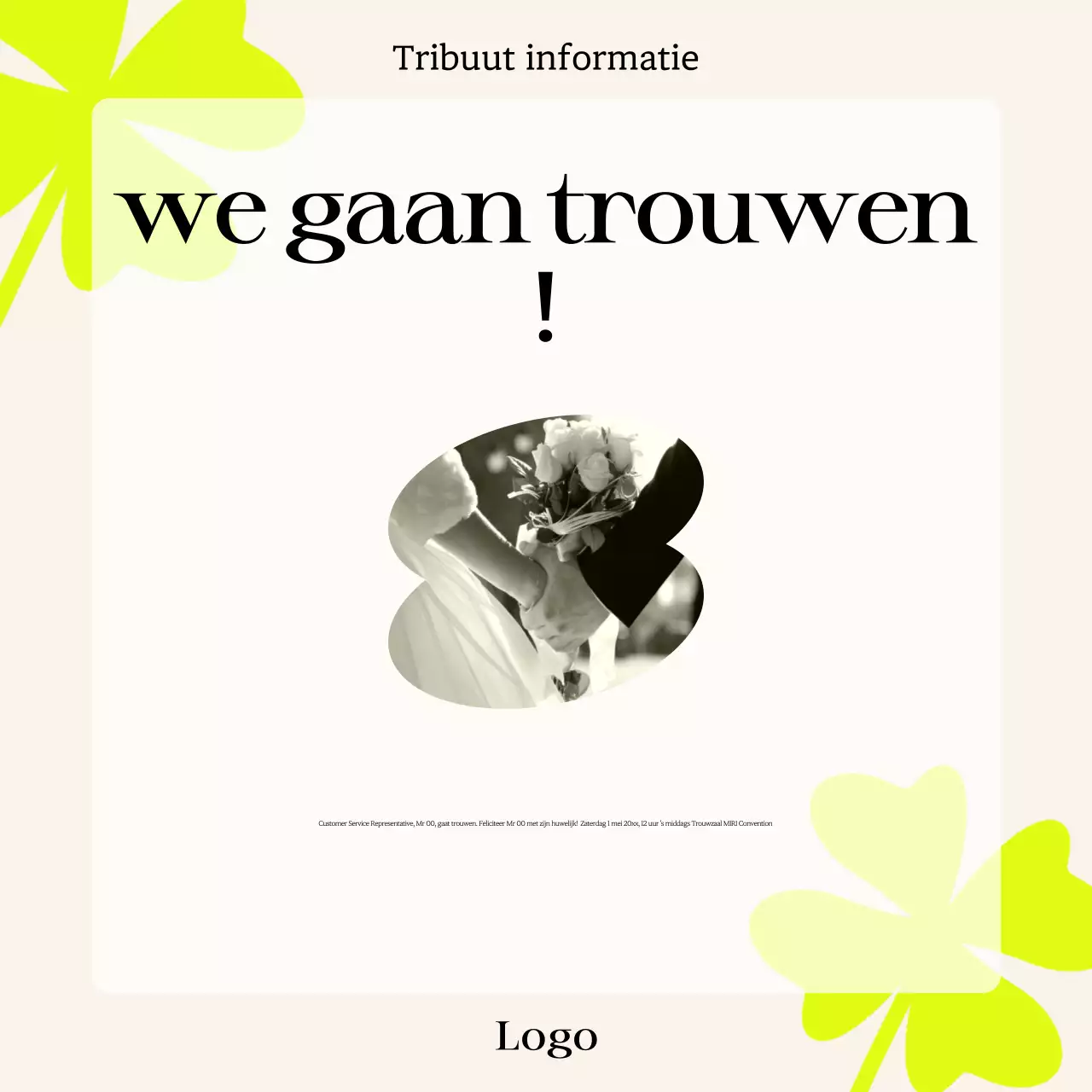 Neon Moderne Aankondigingen