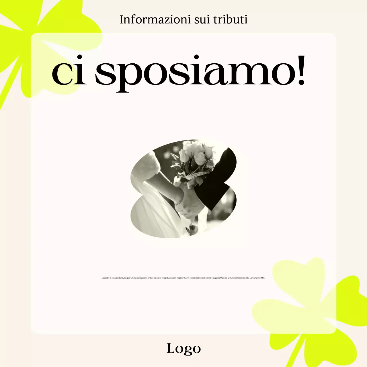 Annunci moderni al neon