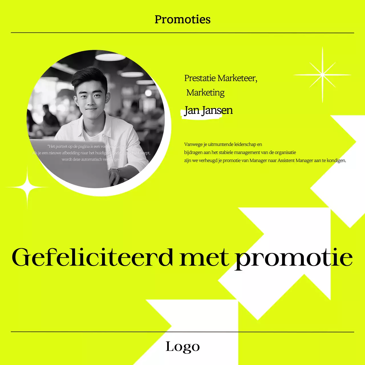 Neon Moderne Aankondigingen