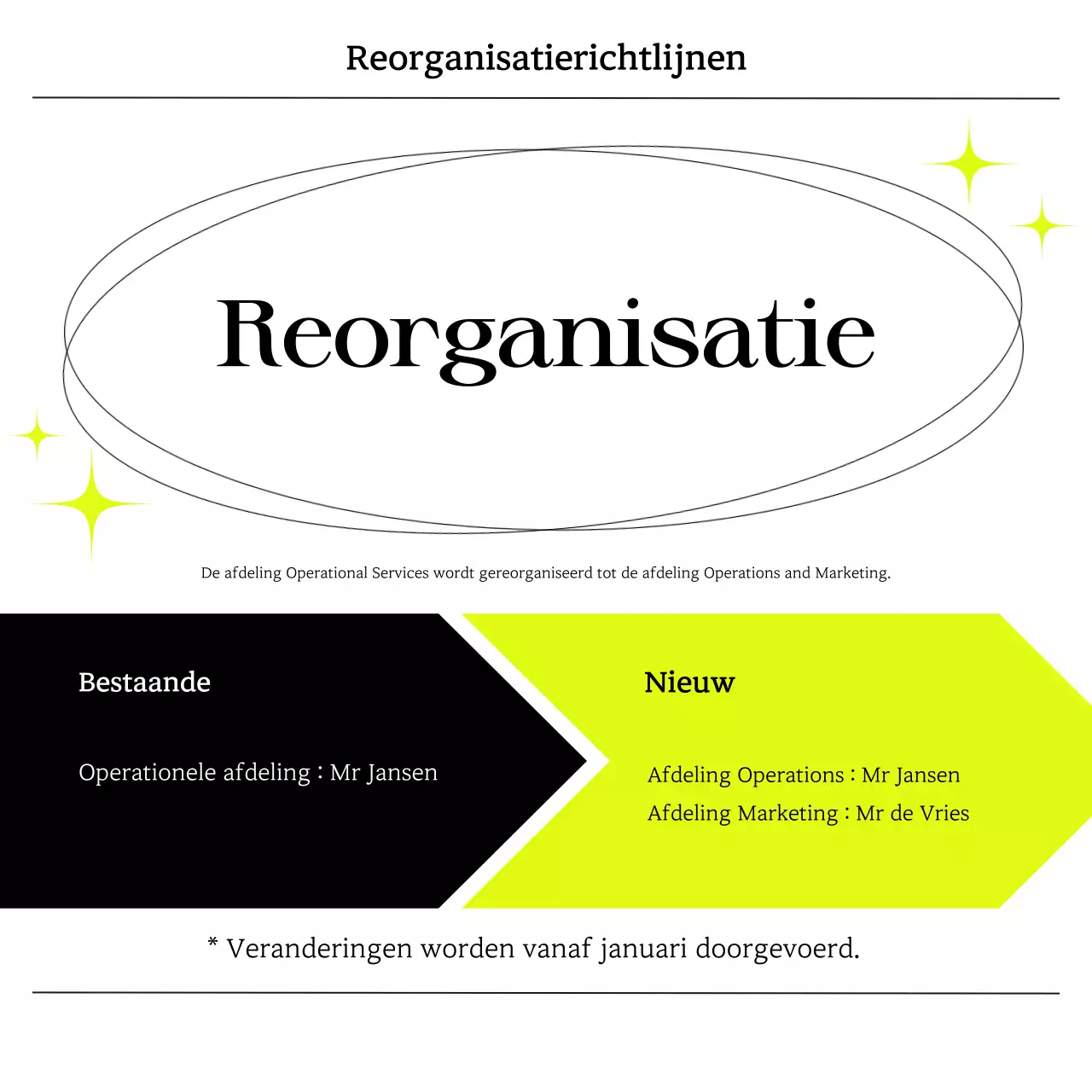 Neon Moderne Aankondigingen