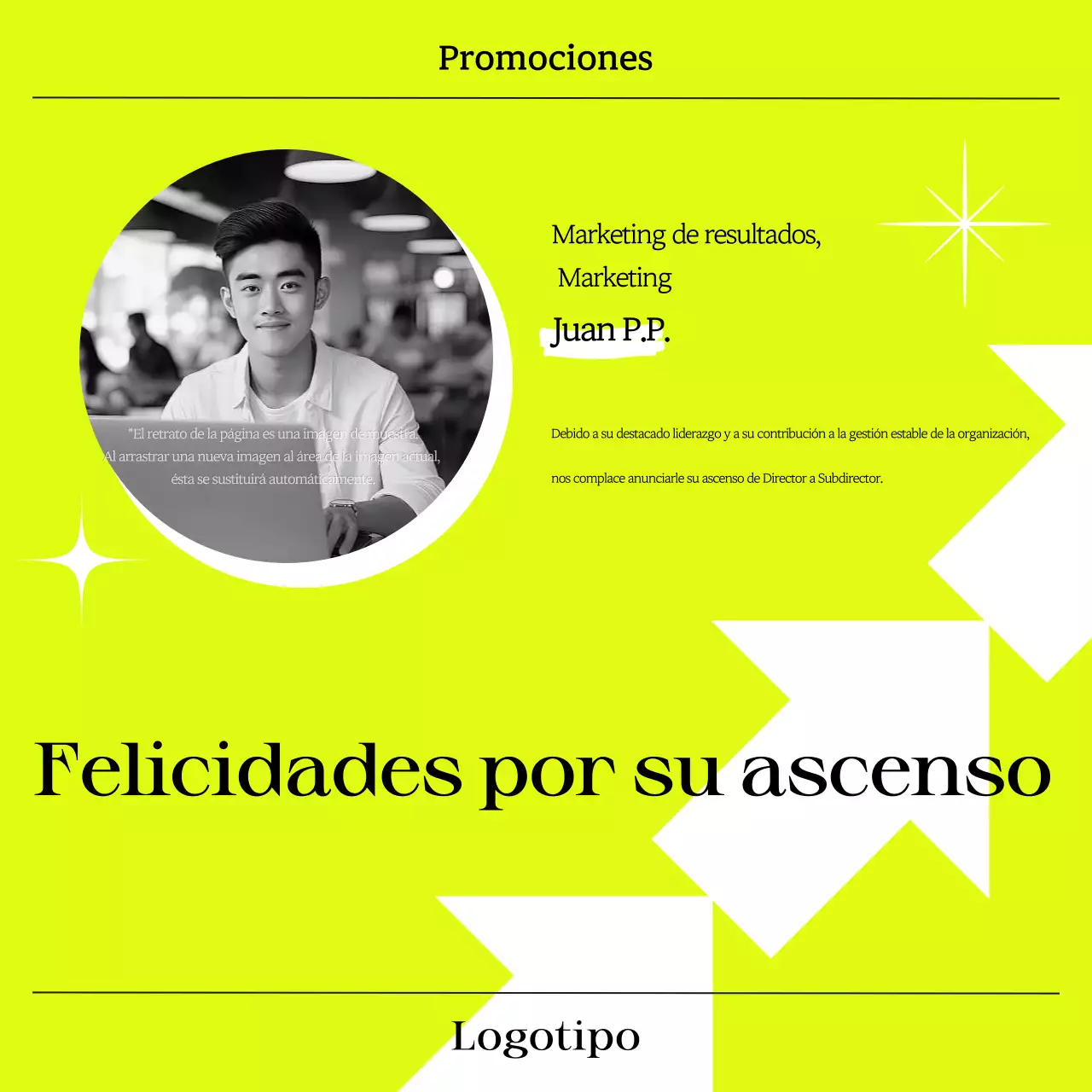 Anuncios modernos en neón