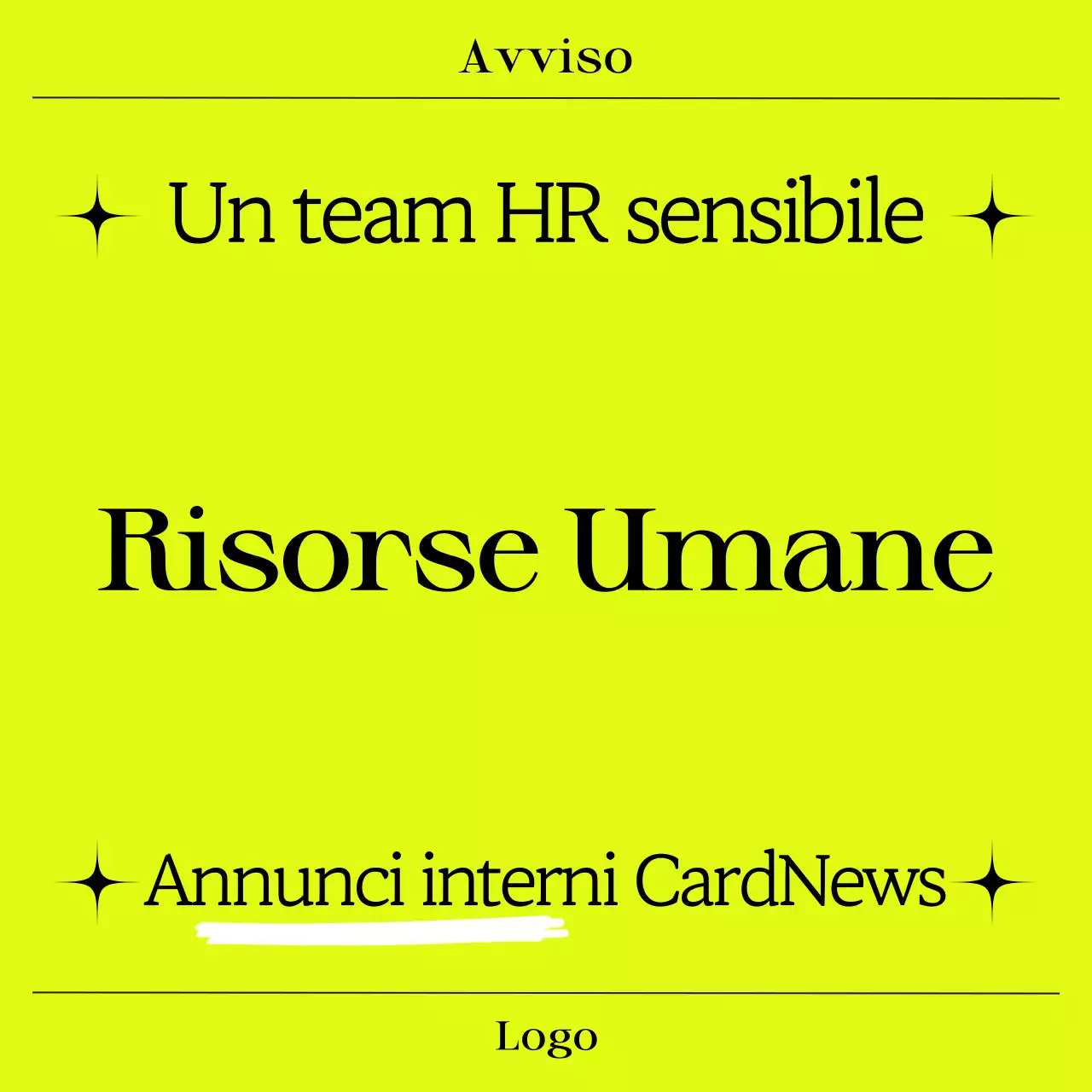 Annunci moderni al neon