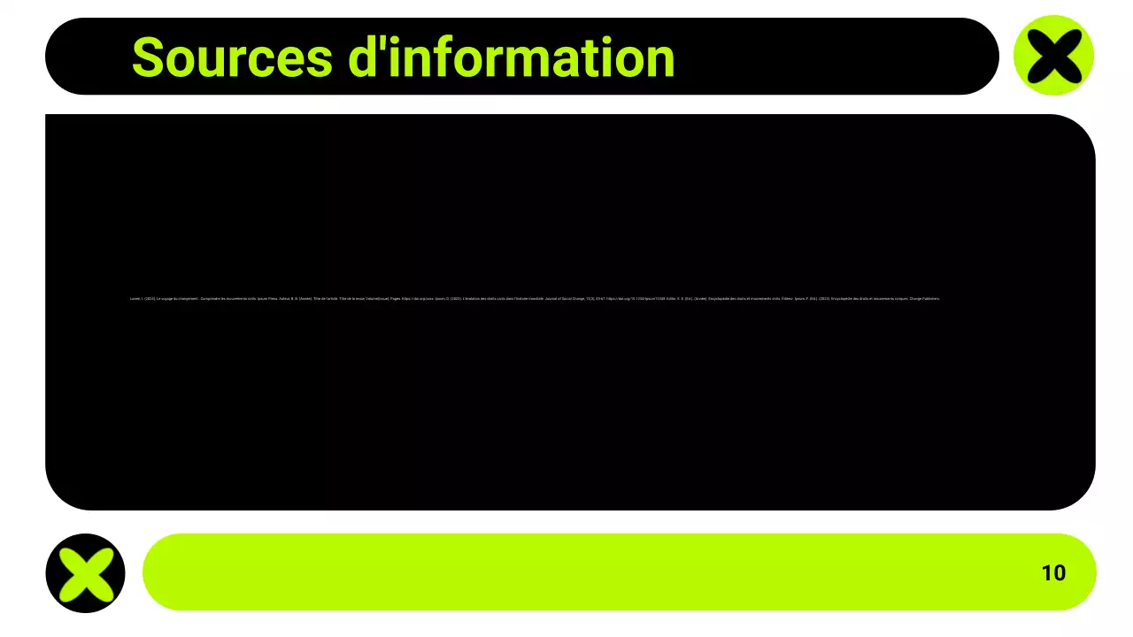 grille de néon mouvements civils