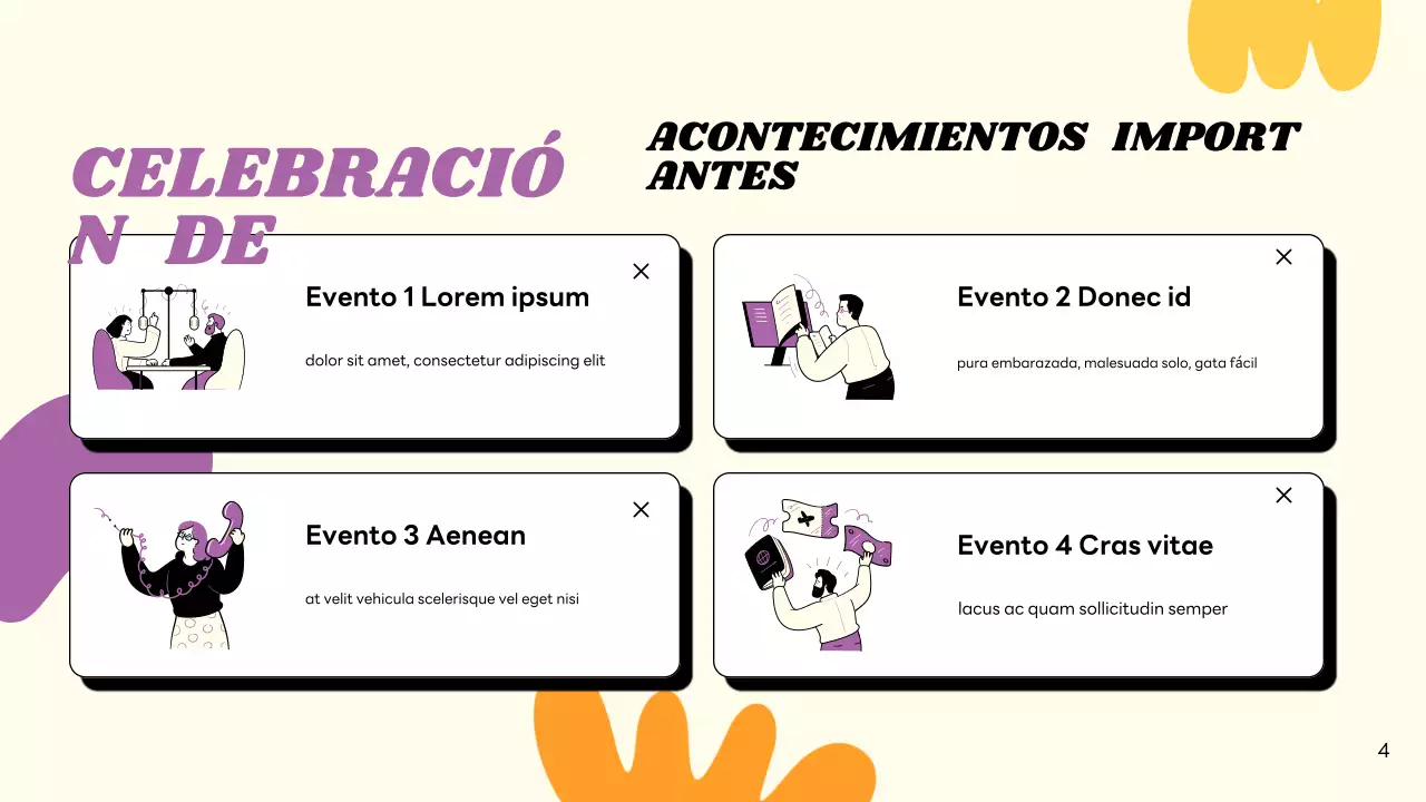 tarjeta de año nuevo beige moderna