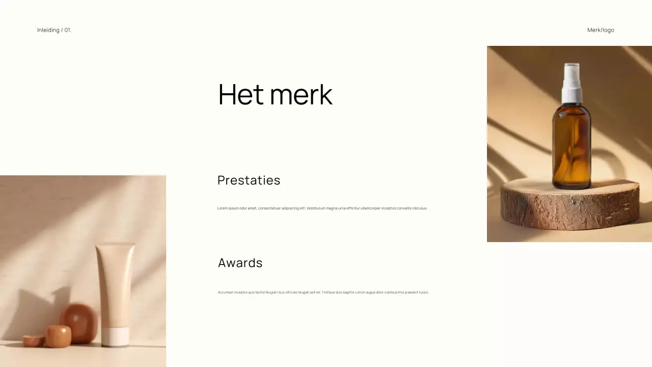 Minimaal aards en trendy Merkcatalogus