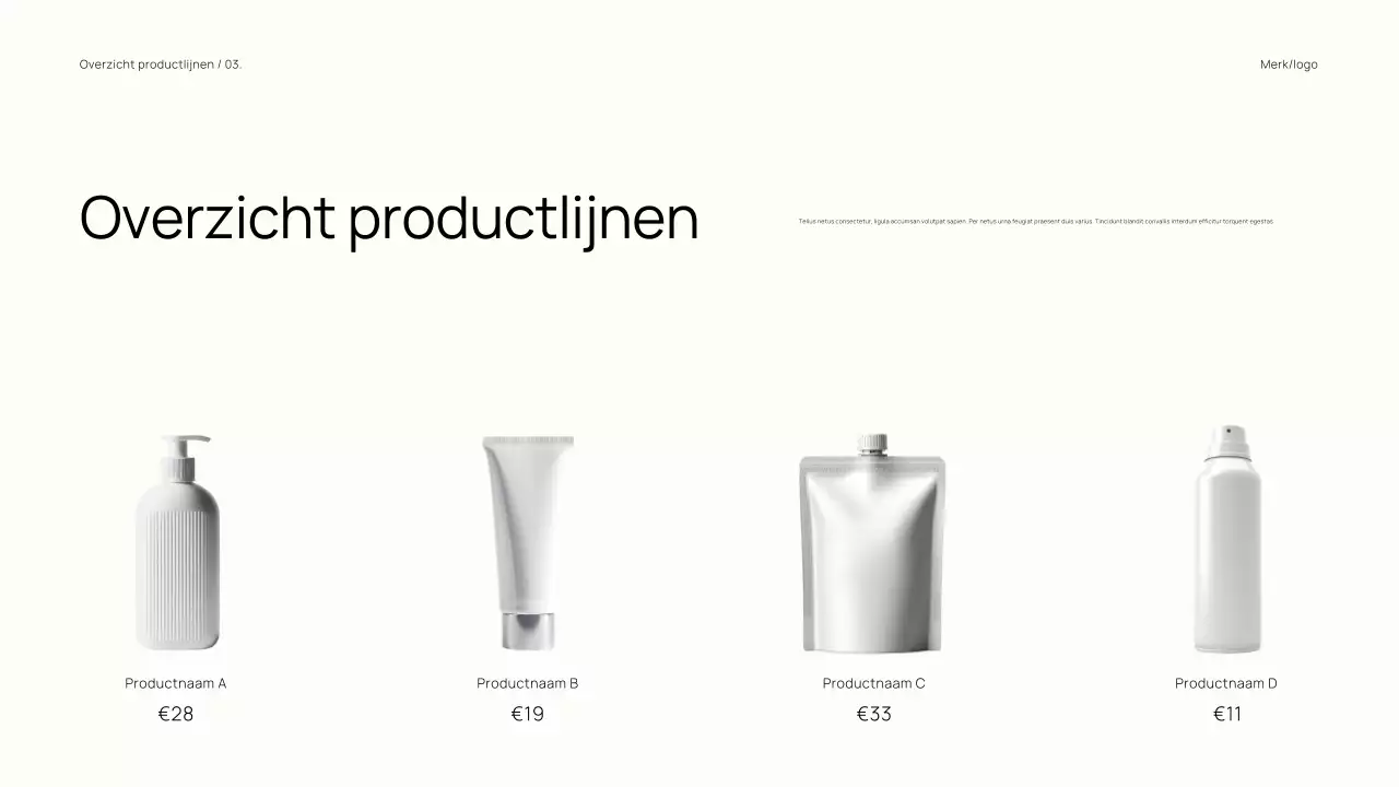 Minimaal aards en trendy Merkcatalogus