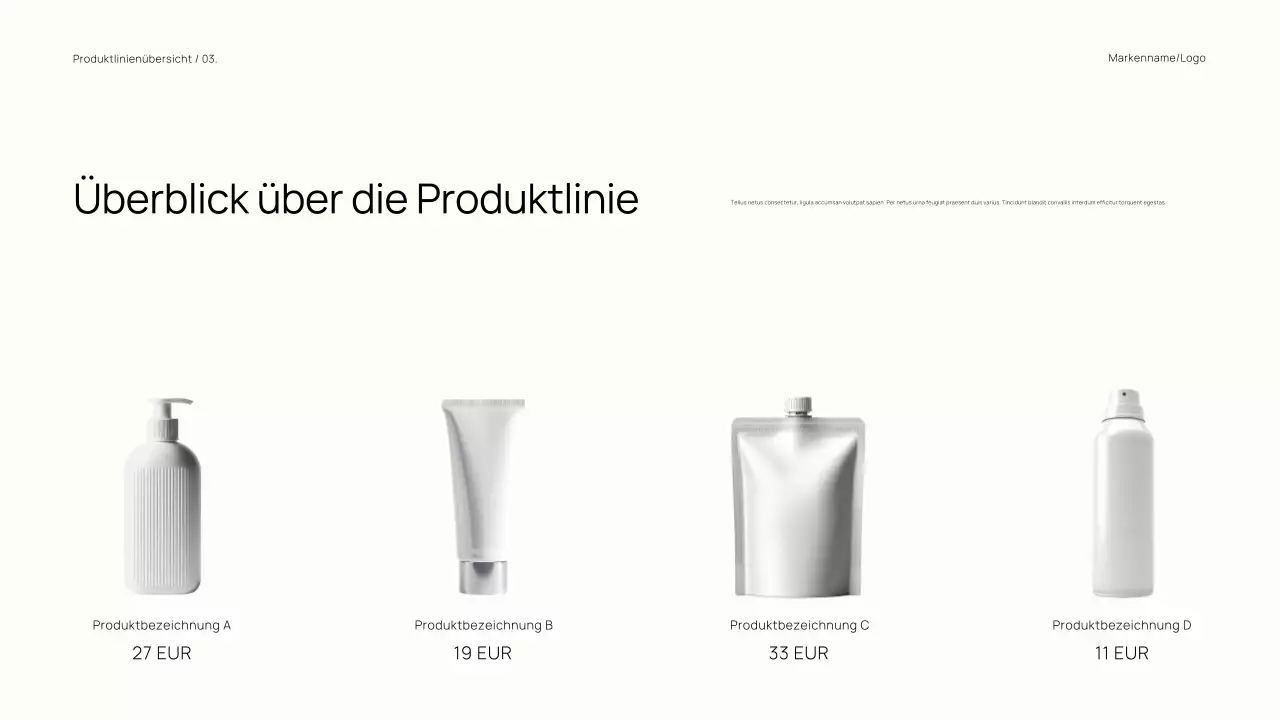 Erdig, minimalistisch und trendy Markenkatalog