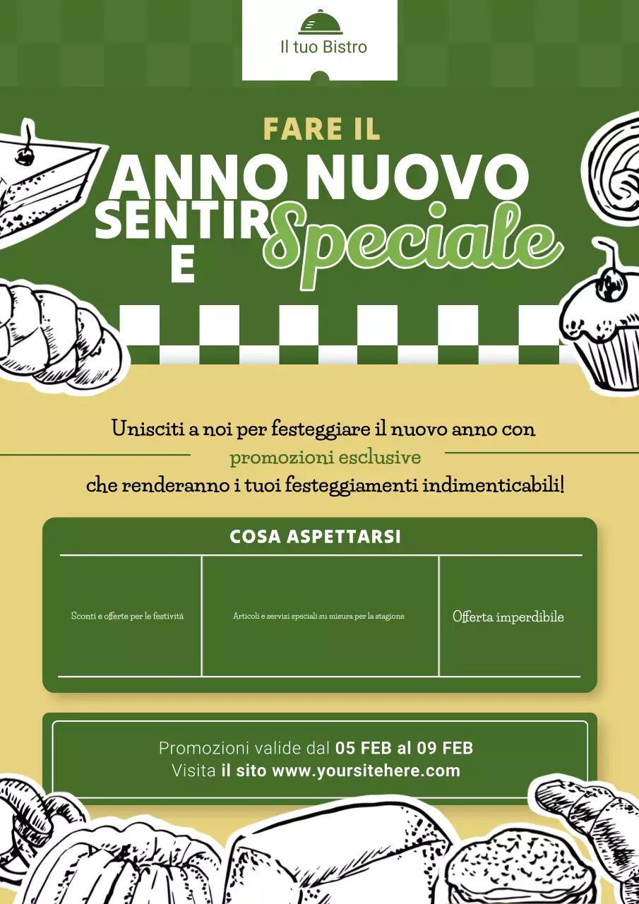 promozione green modern bistrot