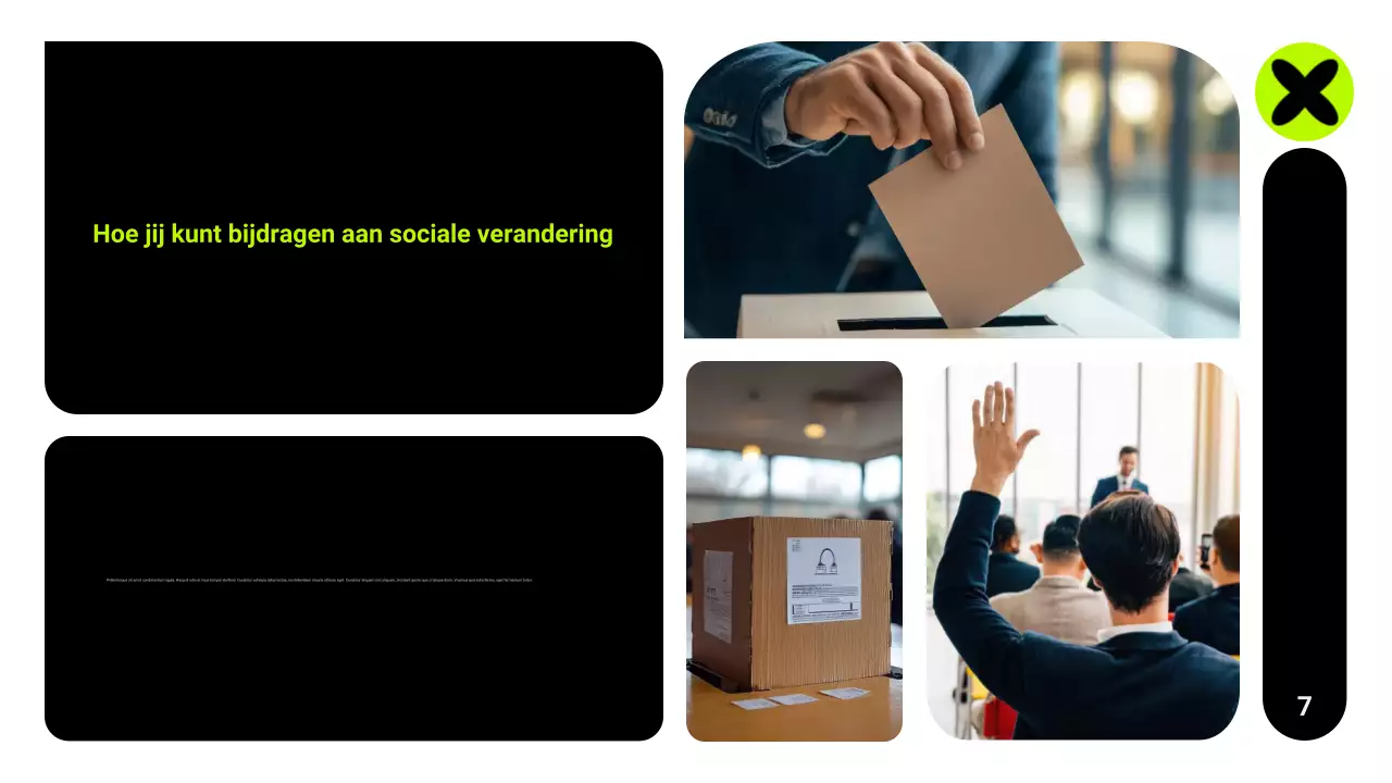 neon grid burgerbewegingen