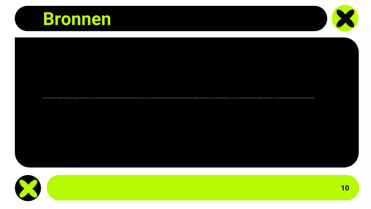 neon grid burgerbewegingen