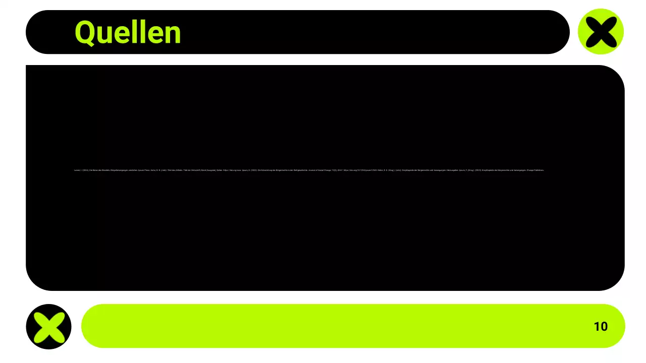 Neongitter-Bürgerbewegungen