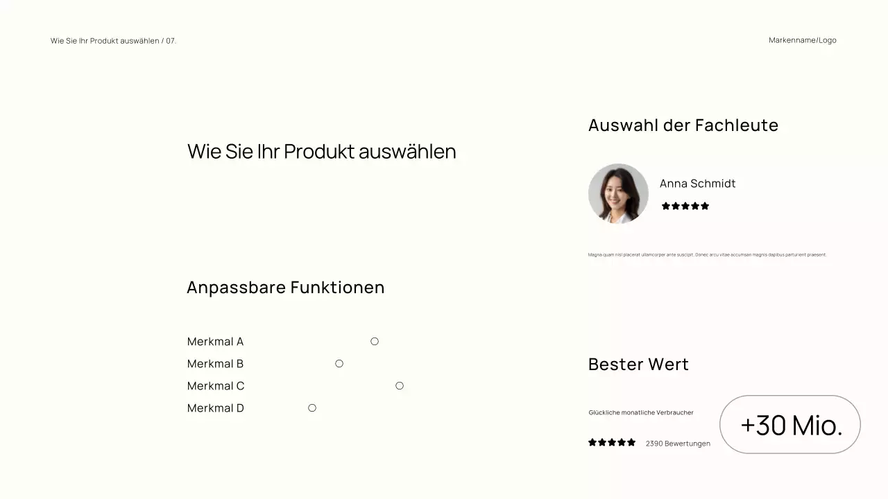 Erdig, minimalistisch und trendy Markenkatalog