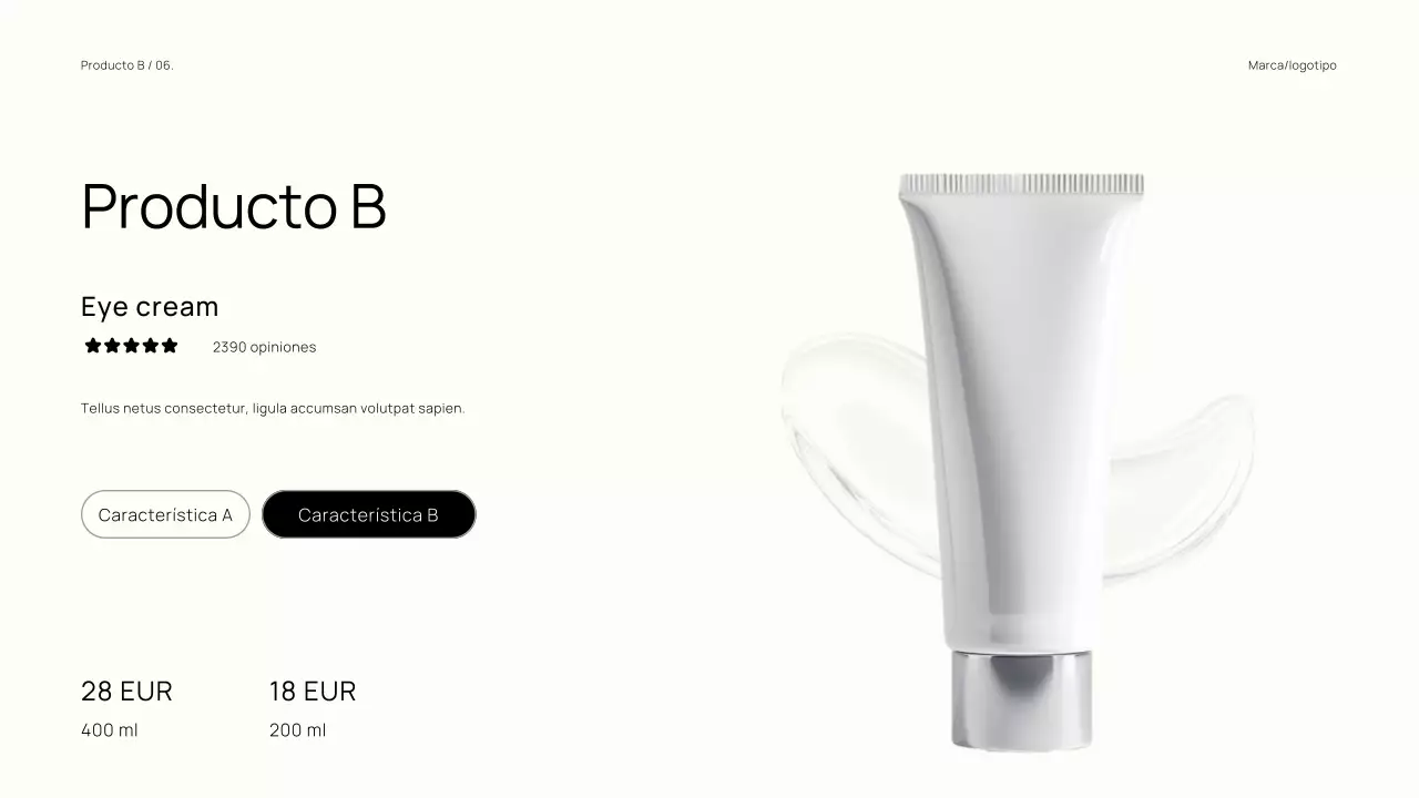 Catálogo de marcas minimalistas y modernas