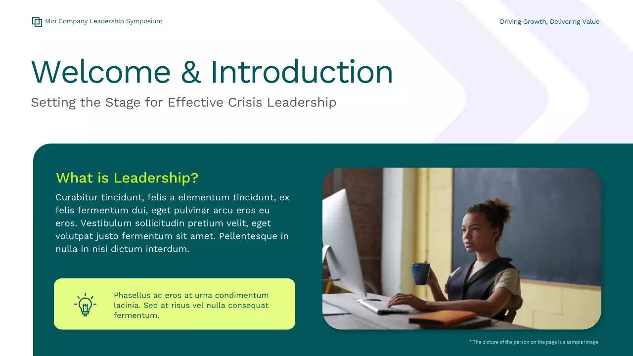 Green Neon Minimalist Business Webinar Announcement Presentation