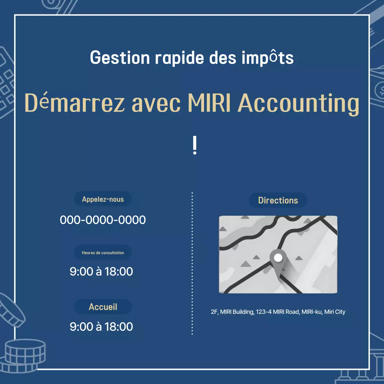 Les comptes de fin d'année simples de la marine