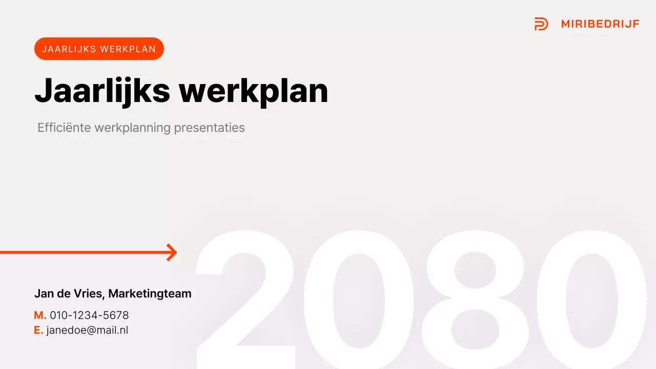 Grijs eenvoudig ondernemingsplan uitgelegd