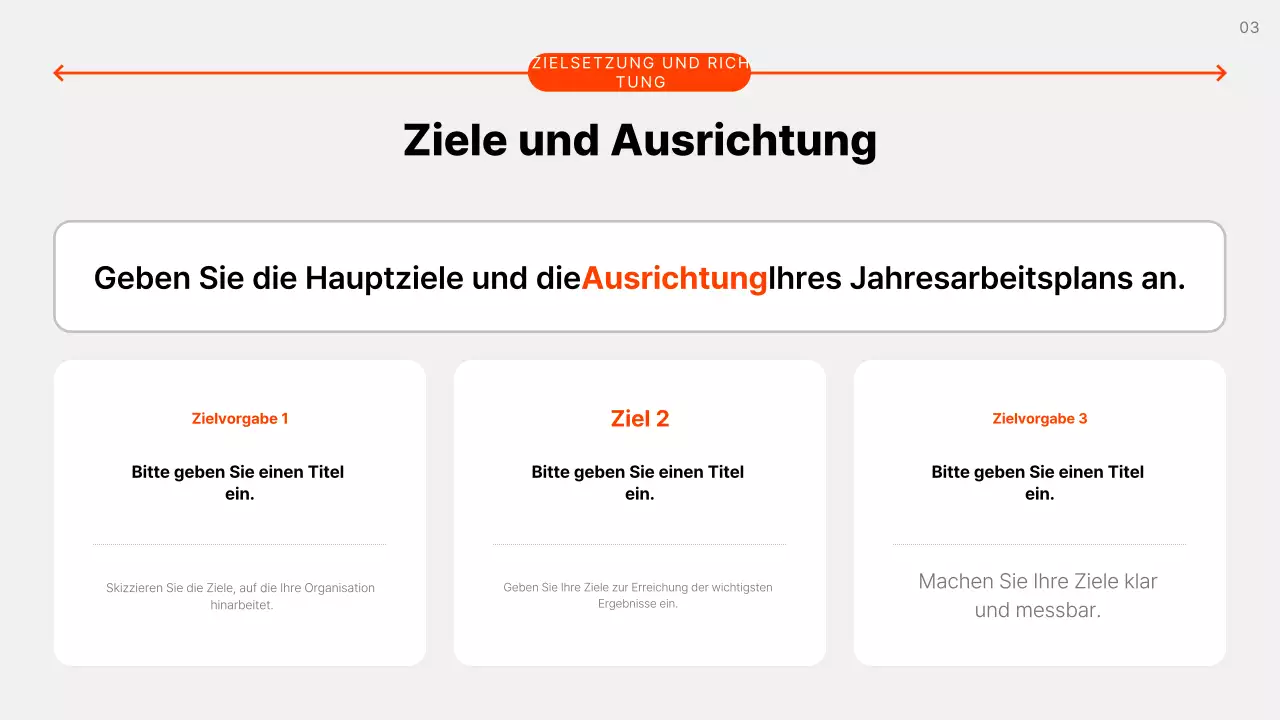Grauer einfacher Geschäftsplan erklärt