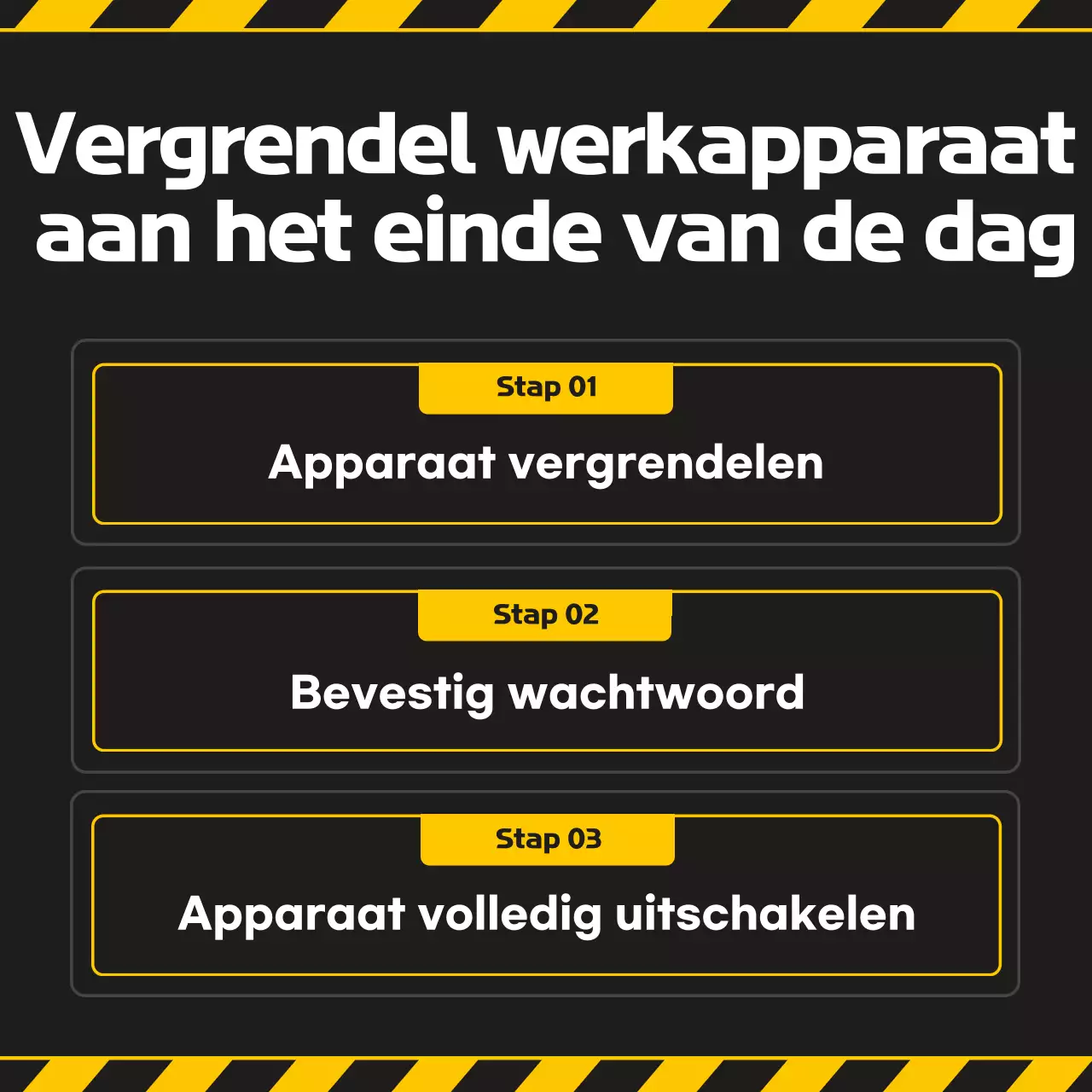 Yellow Modern Security Gebruikershandleiding