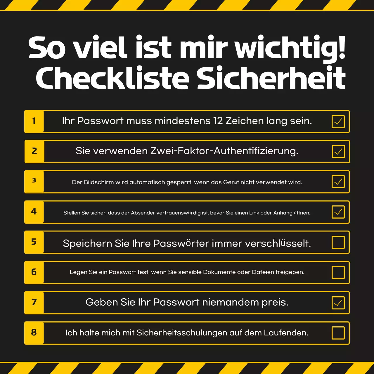 Yellow Modern Security Benutzerhandbuch